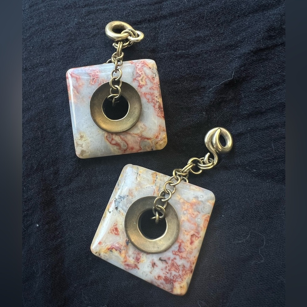 Diablo organics Agate Weights 6g yellow brass